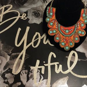 Beaded Boho Bib